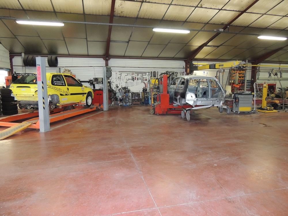 Carrosserie - coin réparation