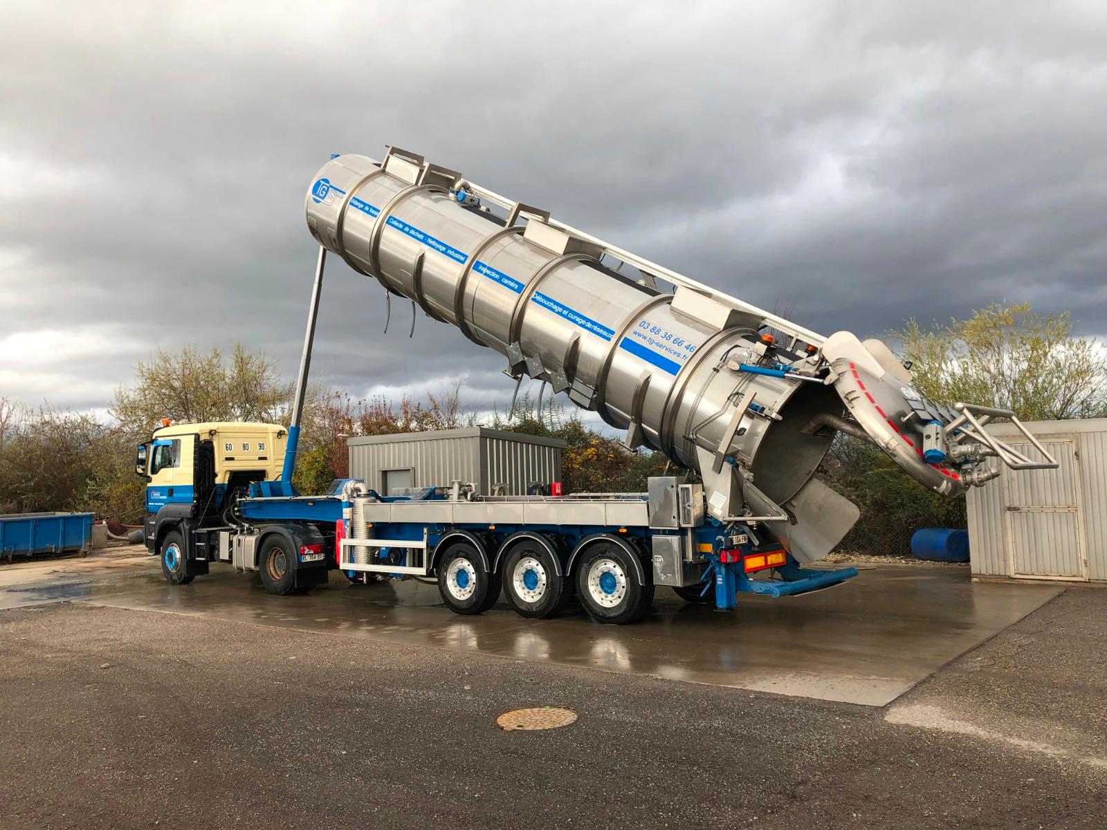 Citerne ADR bennable