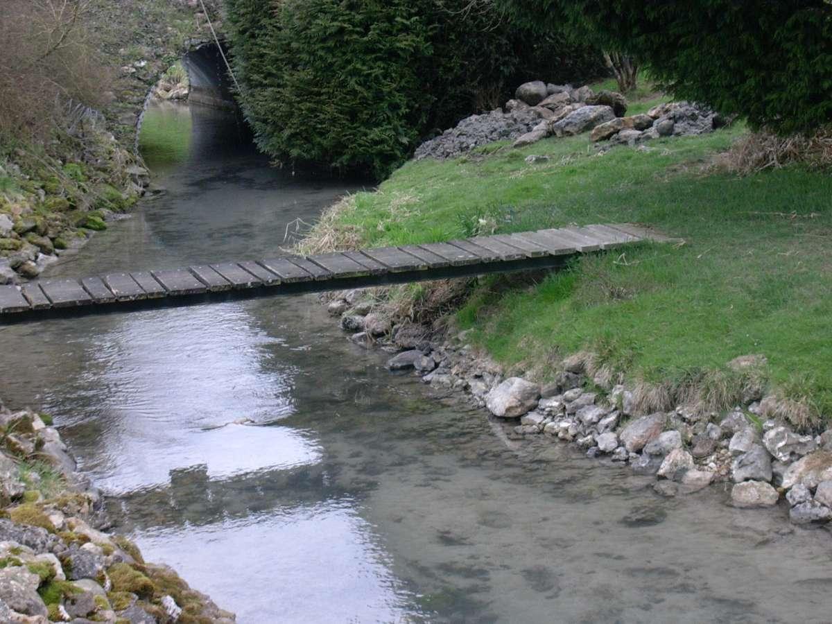 Aménagement ruisseau avant