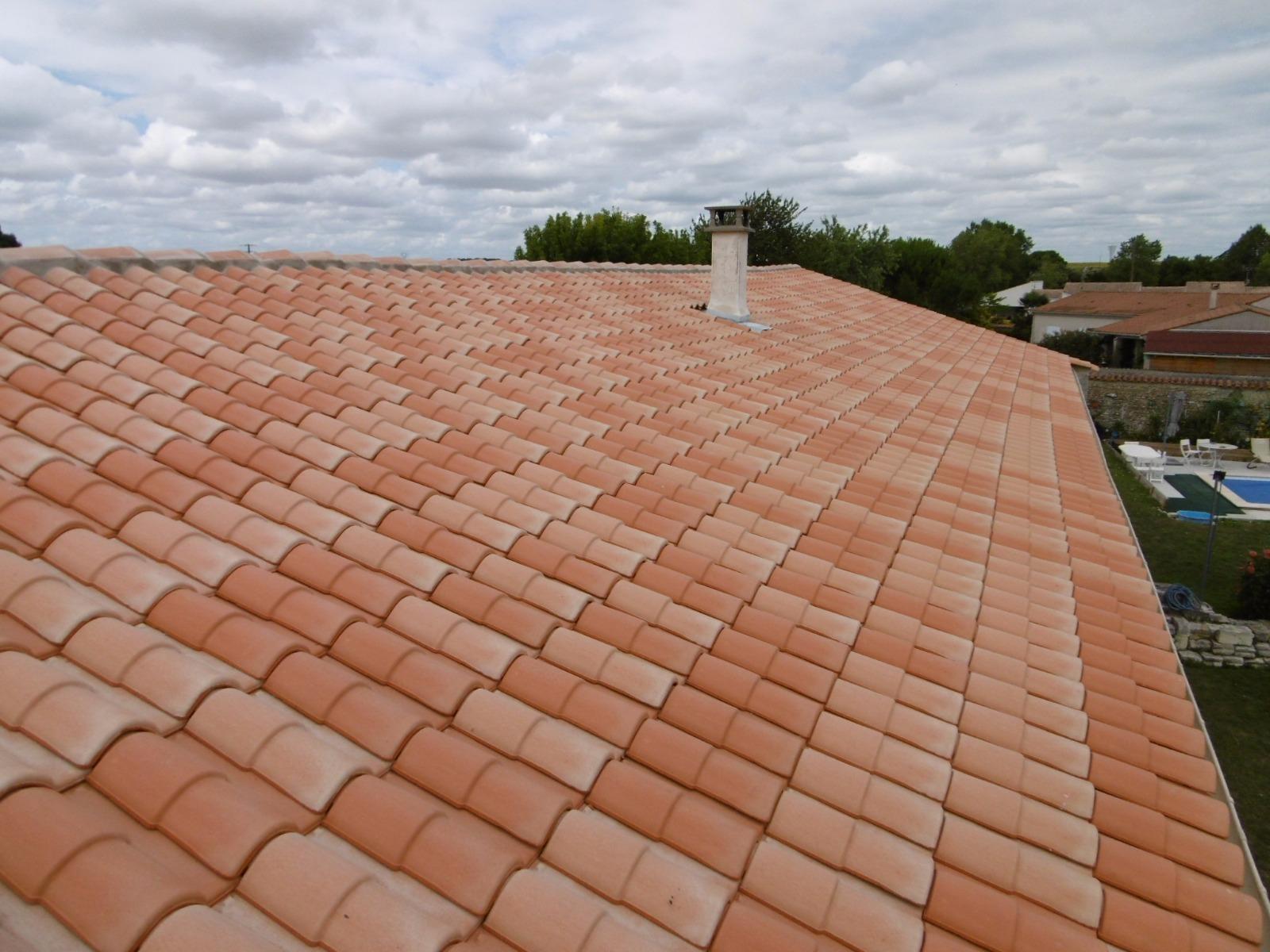 Rénovation couverture en tuiles romane canal