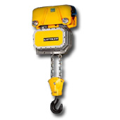 גלגלות שרשרת הרמה חשמליות מ-5 טון עד 12.5 טון. מהירות אחת ושתי מהירויות.