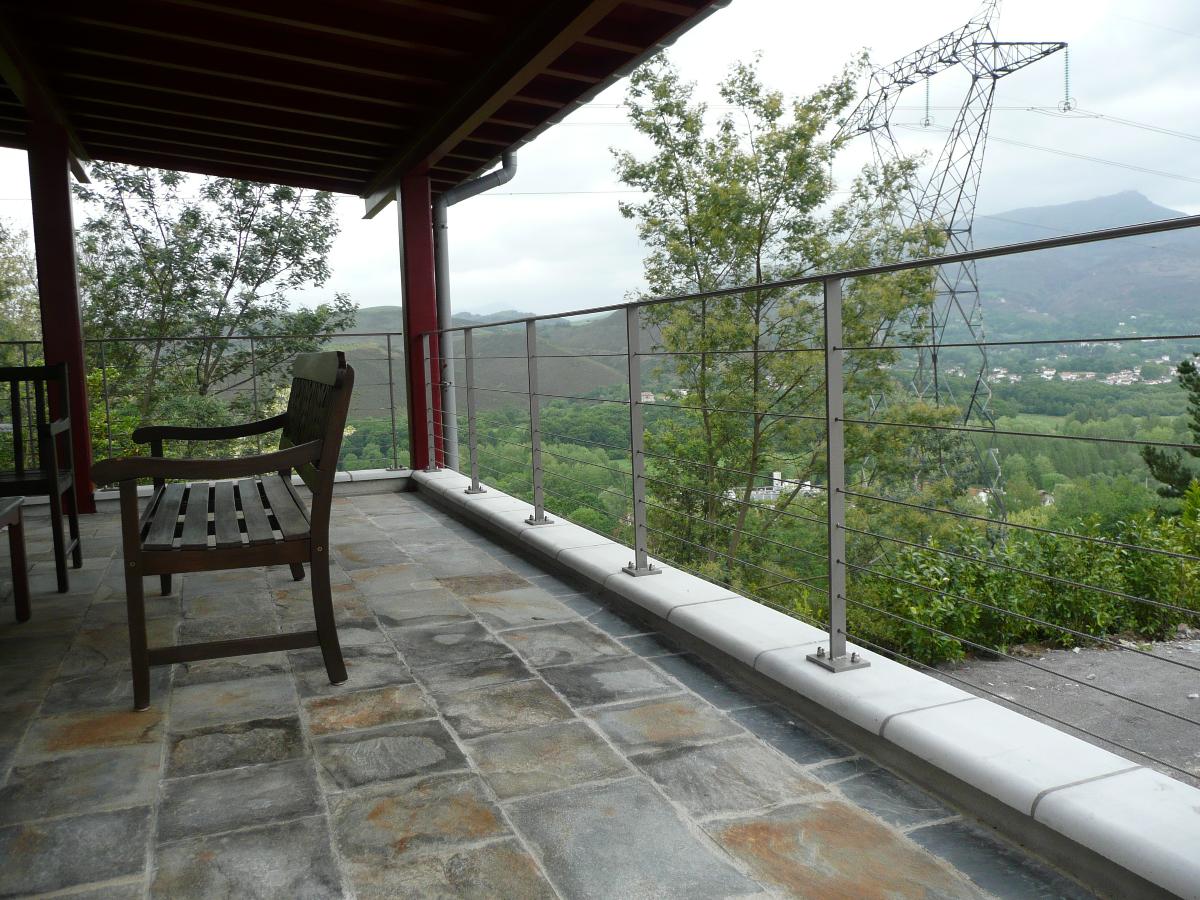 Fer Équipe à Ascain, garde corps