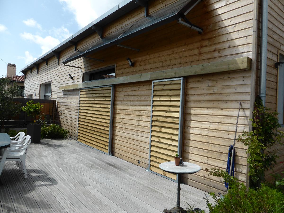 Portes coulissantes bois