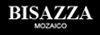 Das Wort Bisazza ist in Weiß auf schwarzem Hintergrund geschrieben