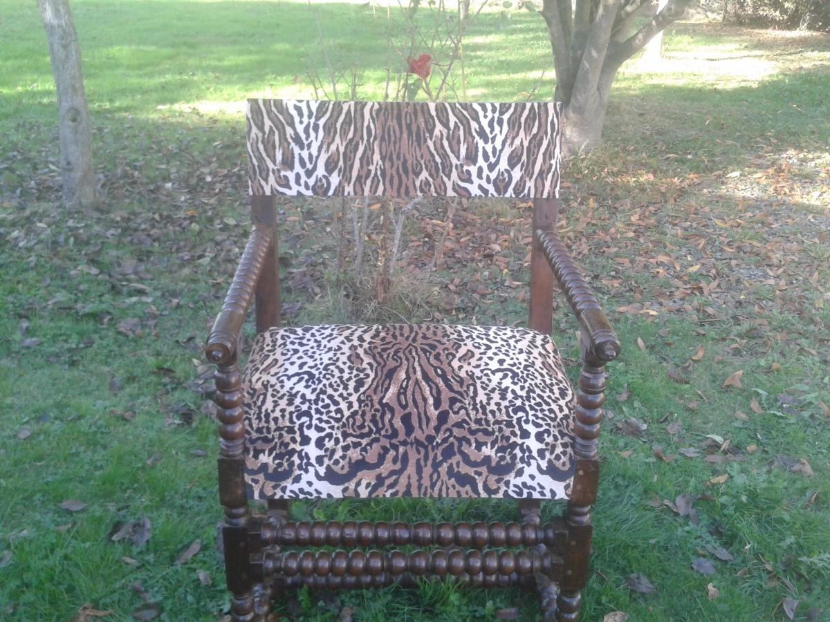 faurteuil époque Louis XIII