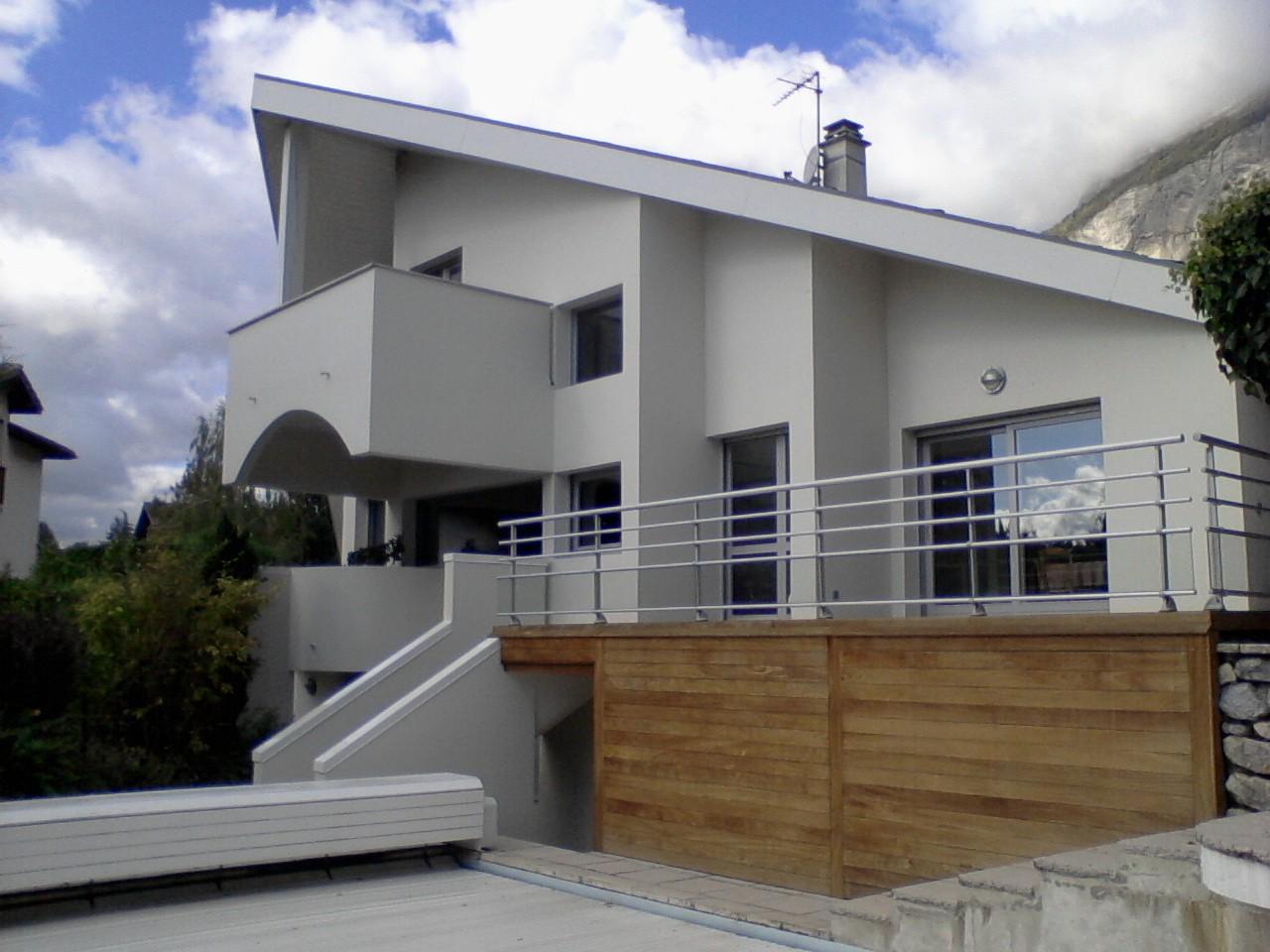 Habillage, couvertine alu et bardage