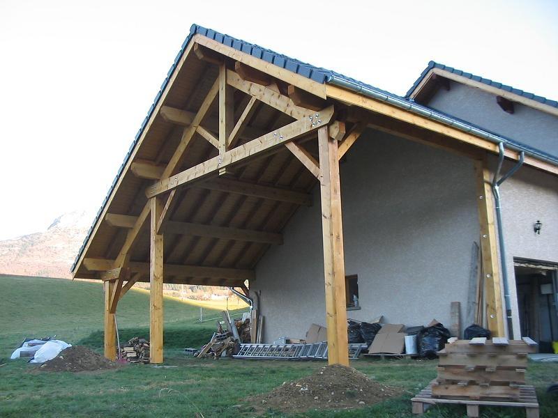 Extension charpente