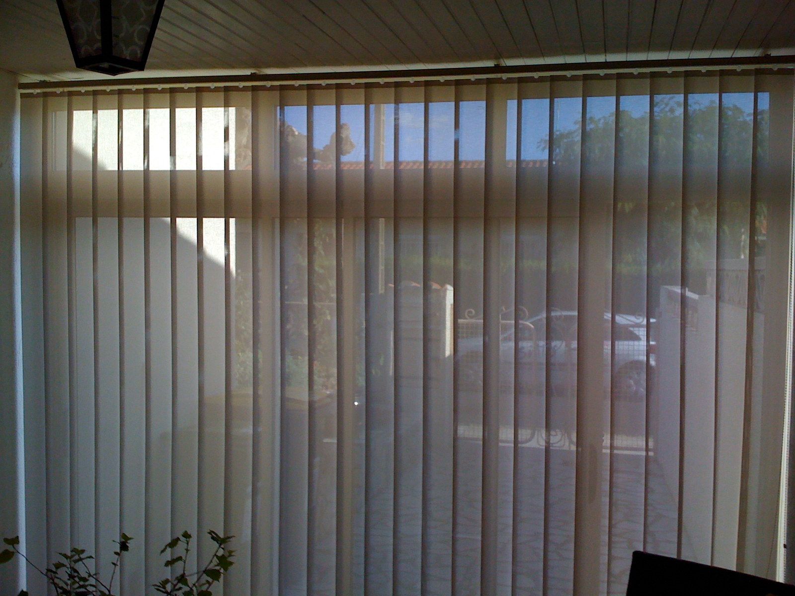 Stores intérieurs fermés