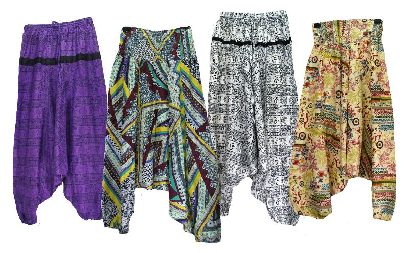 Sarouels long en matière fluide