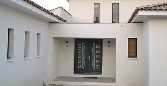 Montpellier Menuiserie 2000 - Menuiserie - Lattes - Porte d'entrée