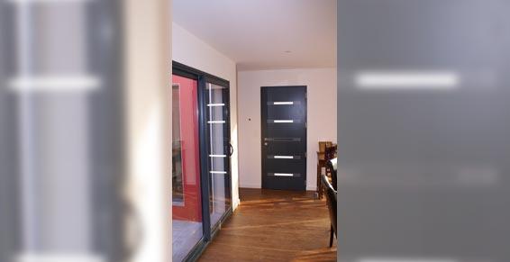 Montpellier Menuiserie 2000 - Menuiserie PVC - Lattes - Porte d'entrée