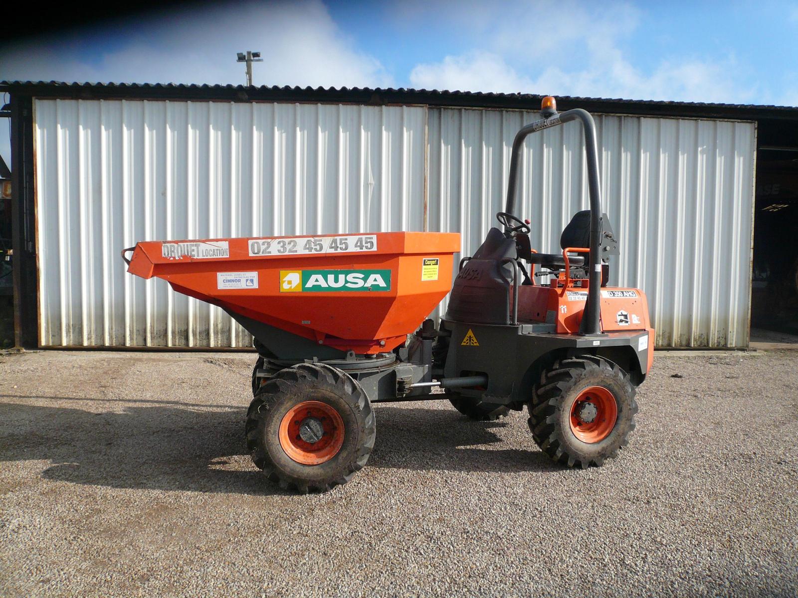 Dumper AUSA - Location de matériel Drouet dans l'Eure