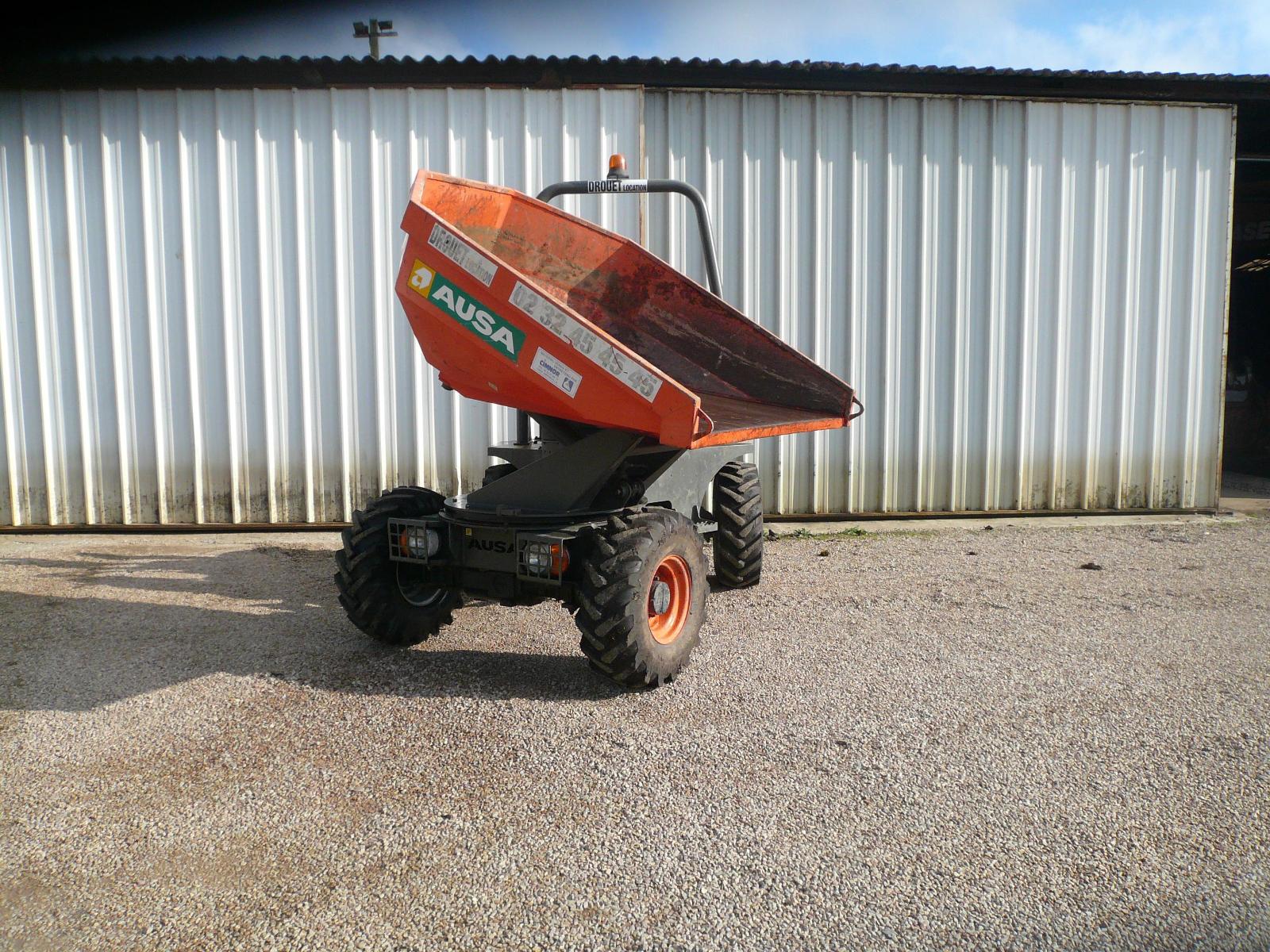 Dumper AUSA - Location de matériel Drouet dans l'Eure