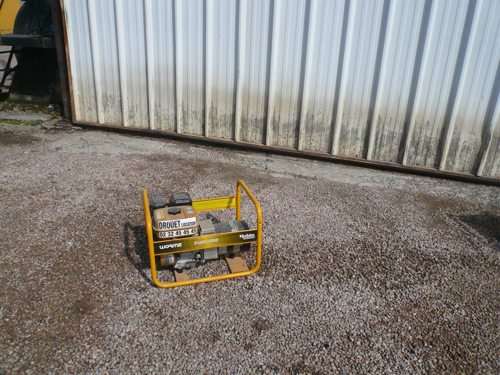 Groupe électrogéne - Location de matériel Drouet dans l'Eure