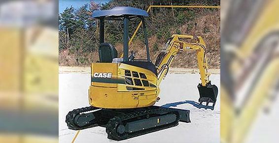 Location de matériel pour entrepreneurs - pelleteuse