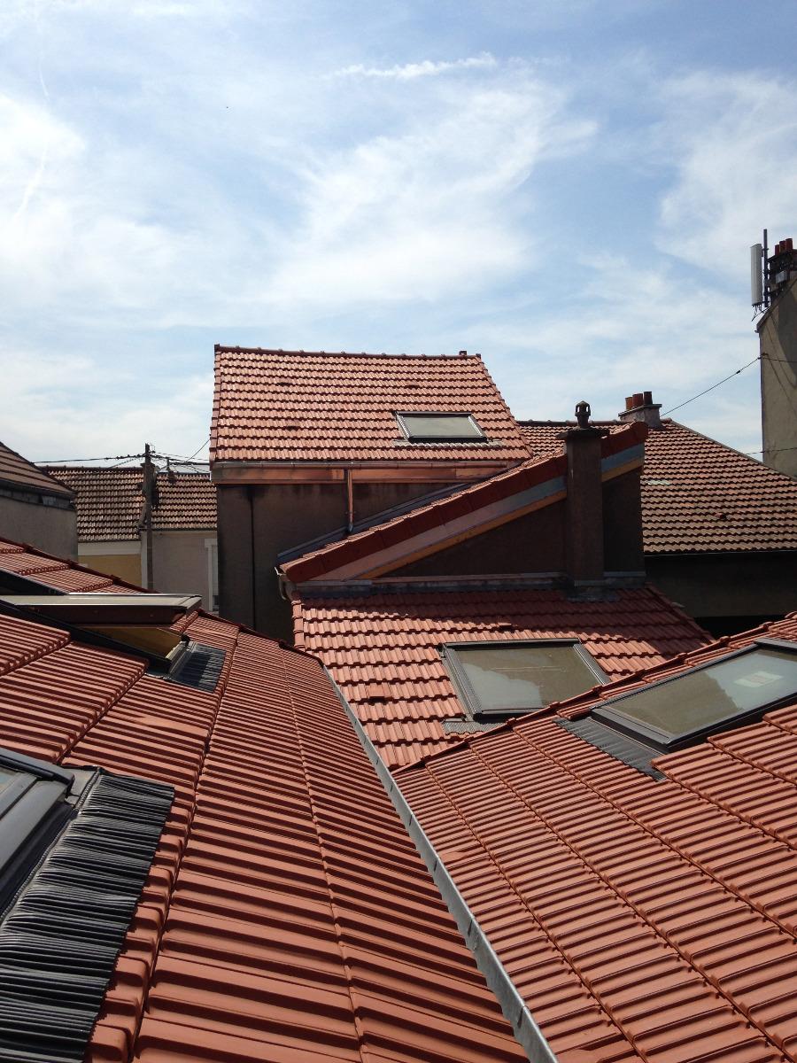 Isolation sur la toiture type sarking a Fontenay Sous Bois