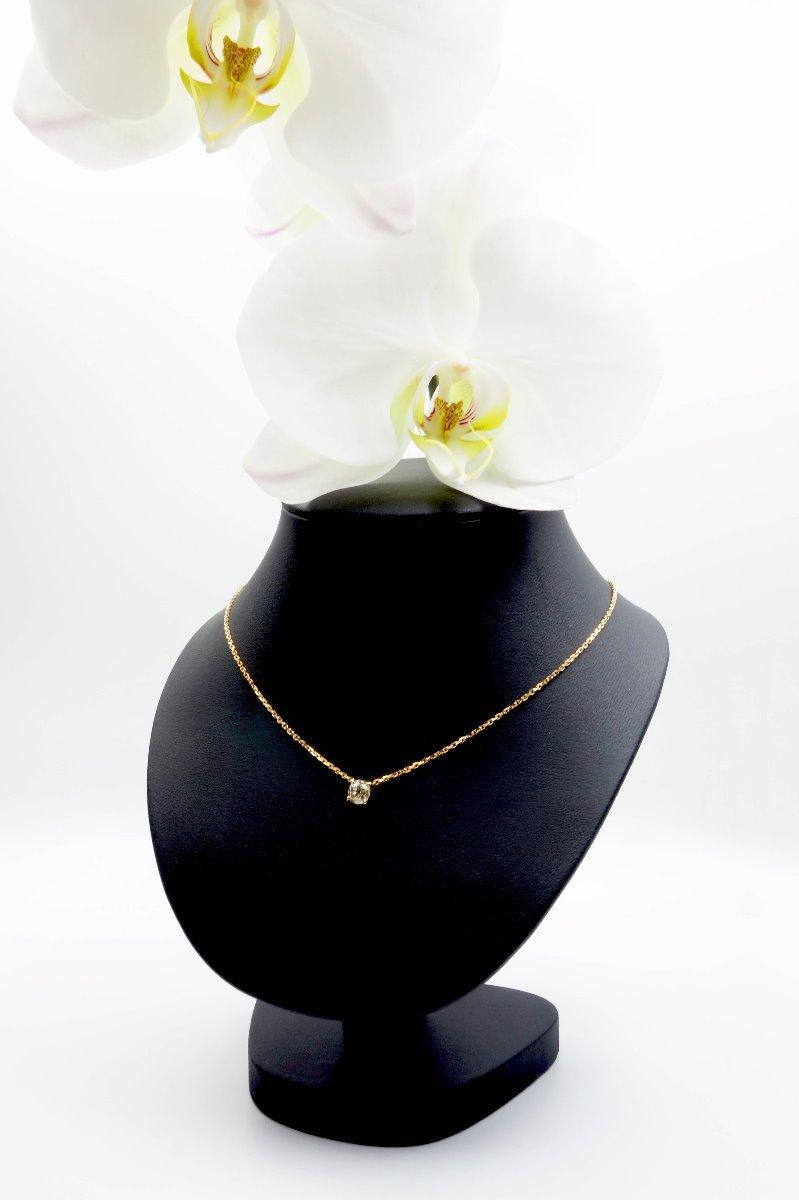 COLLIER DIAMANTS TAILLE ANCIENNE