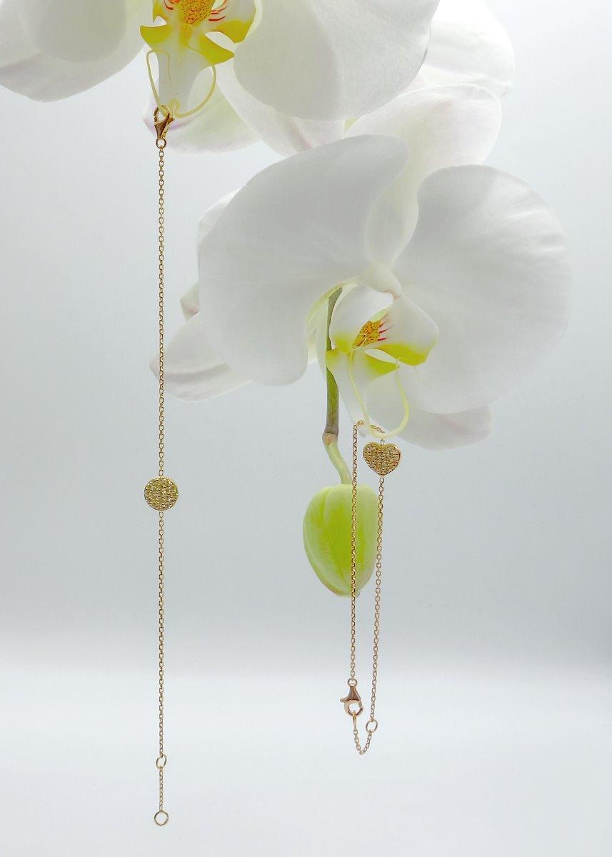 BRACELETS DIAMANTS OR ROSE