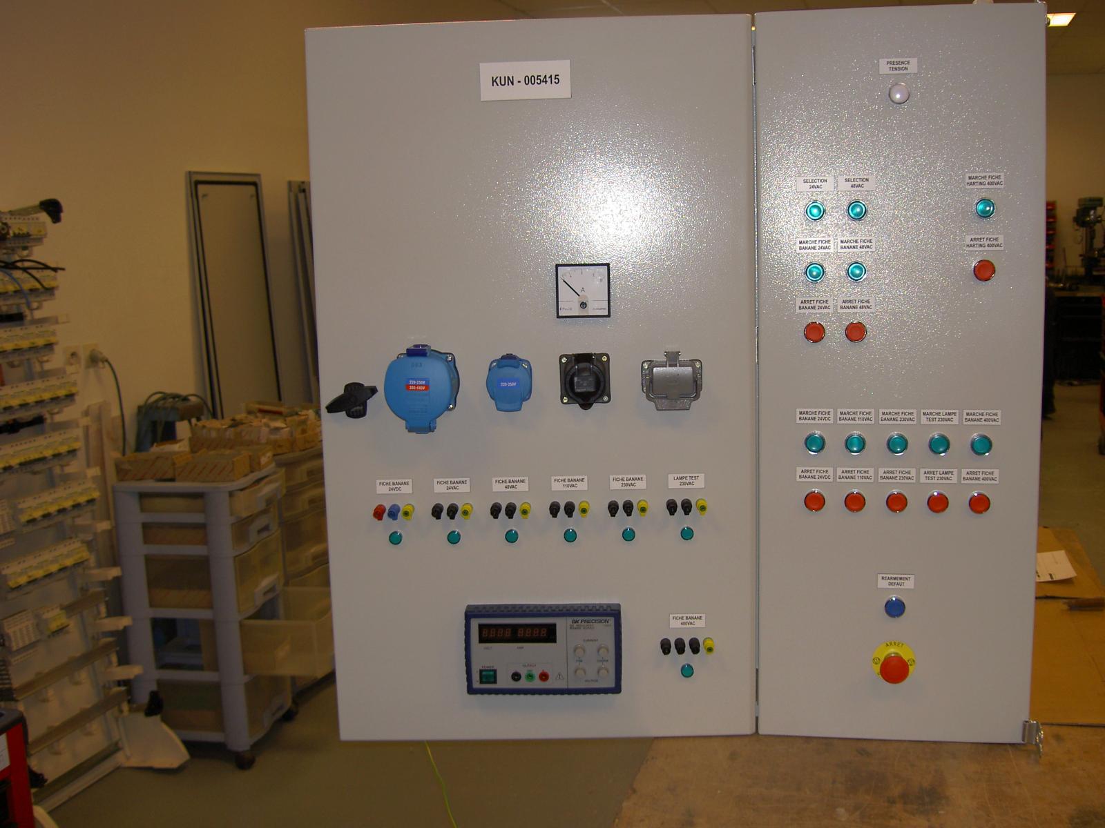 S.K.E.G. à Wittenheim (68), pose de tableau électrique