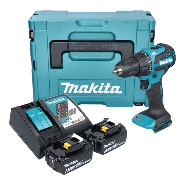 TRAPANO ANVVITATORE CON PERCUSSIONE MAKITA DHP490RTJ A BATTERIA 18V LI-ION