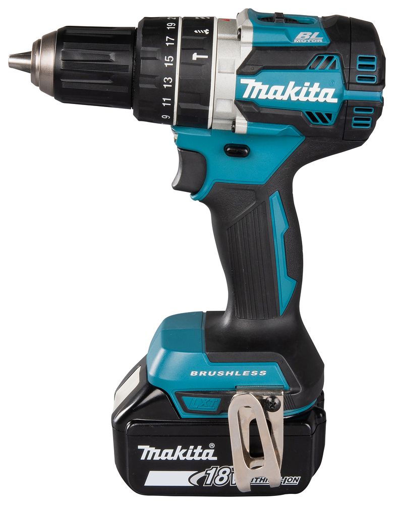 TRAPANO AVVITATORE A PERCUSSIONE MAKITA DHP484RTJ A BATTERIA 18V