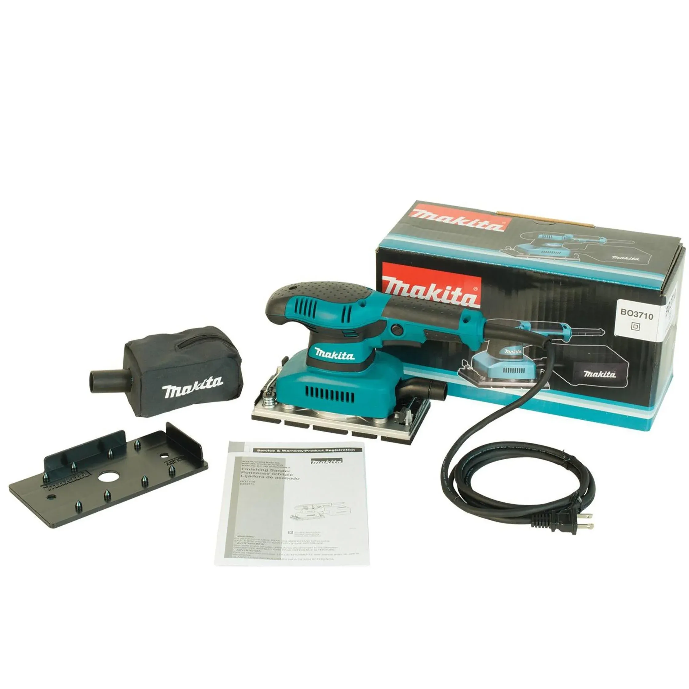 LEVIGATRICE ORBITALE MAKITA BO3711 ELETTRICA V.220