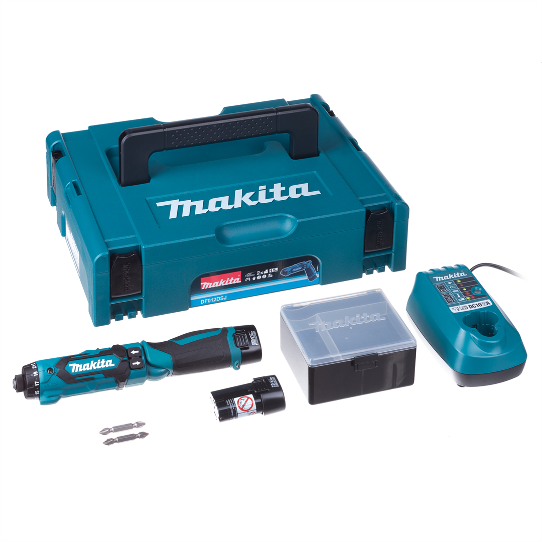 TRAPANO AVVITATORE A PISTOLA DF012DSJ MAKITA A BATTERIA  7,2V LI-ION