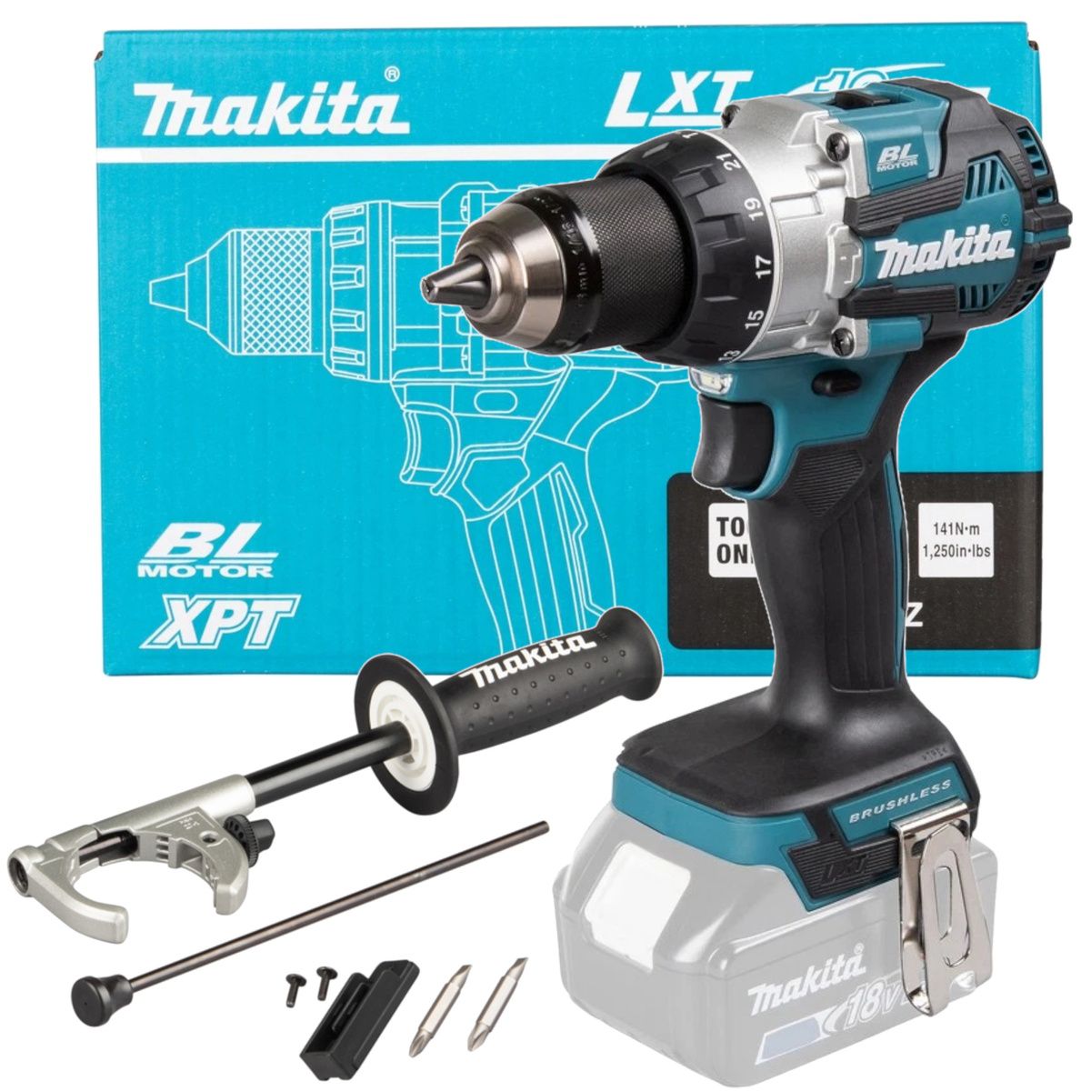 TRAPANO AVVITATORE A PERCUSSIONE DHP492Z MAKITA A BATTERIA 18V LI-ION