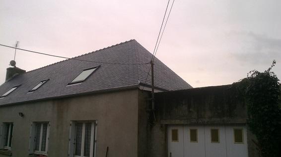 TOITURE RENOVEE A PEUMERIT