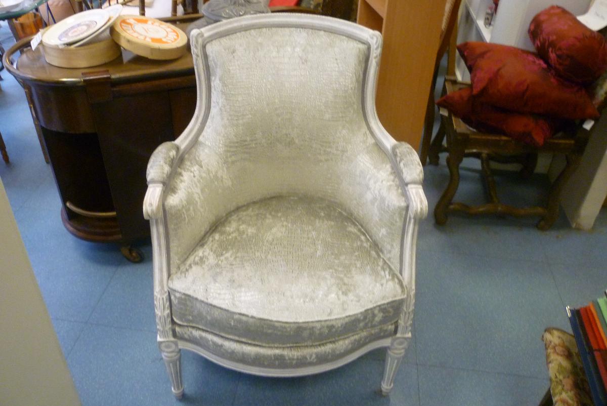 Réfection d'un fauteuil - Paris - Eric Seban, tapissier (75017)