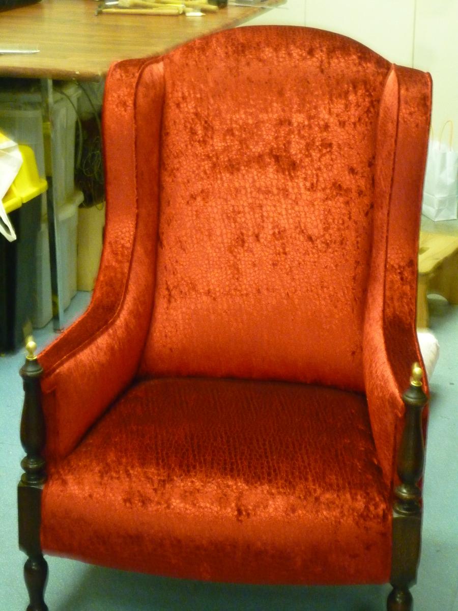 Réfection de fauteuil - M. Eric Seban - Tapissier, 17ème arr. de Paris