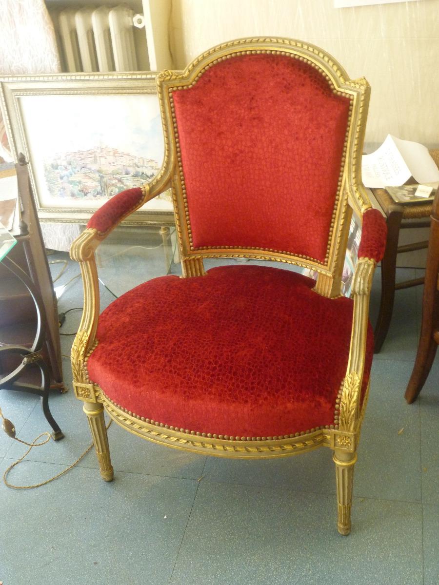 Réfection de fauteuil - M. Eric Seban, tapissier à Paris