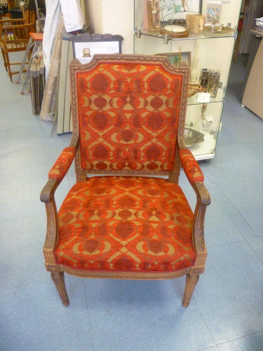 Rénovation de fauteuil - M. Eric Seban, tapissier à Paris