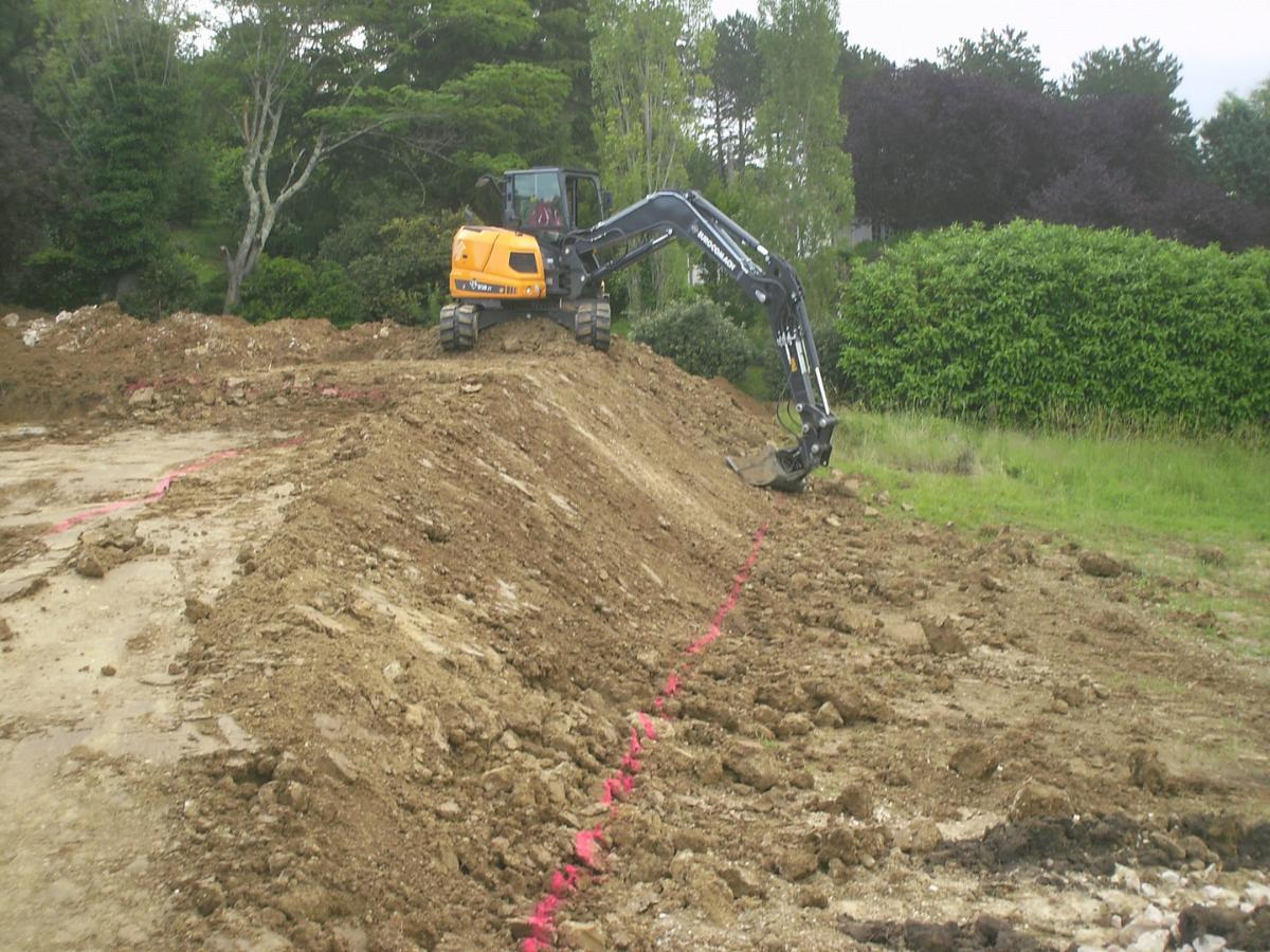 terrassement / talutage