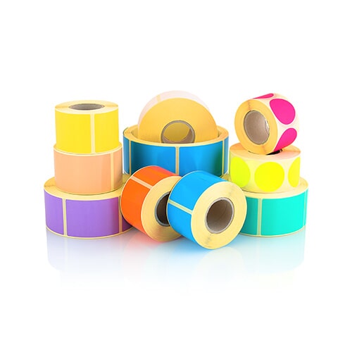 מדבקות נייר ופוליאסטר