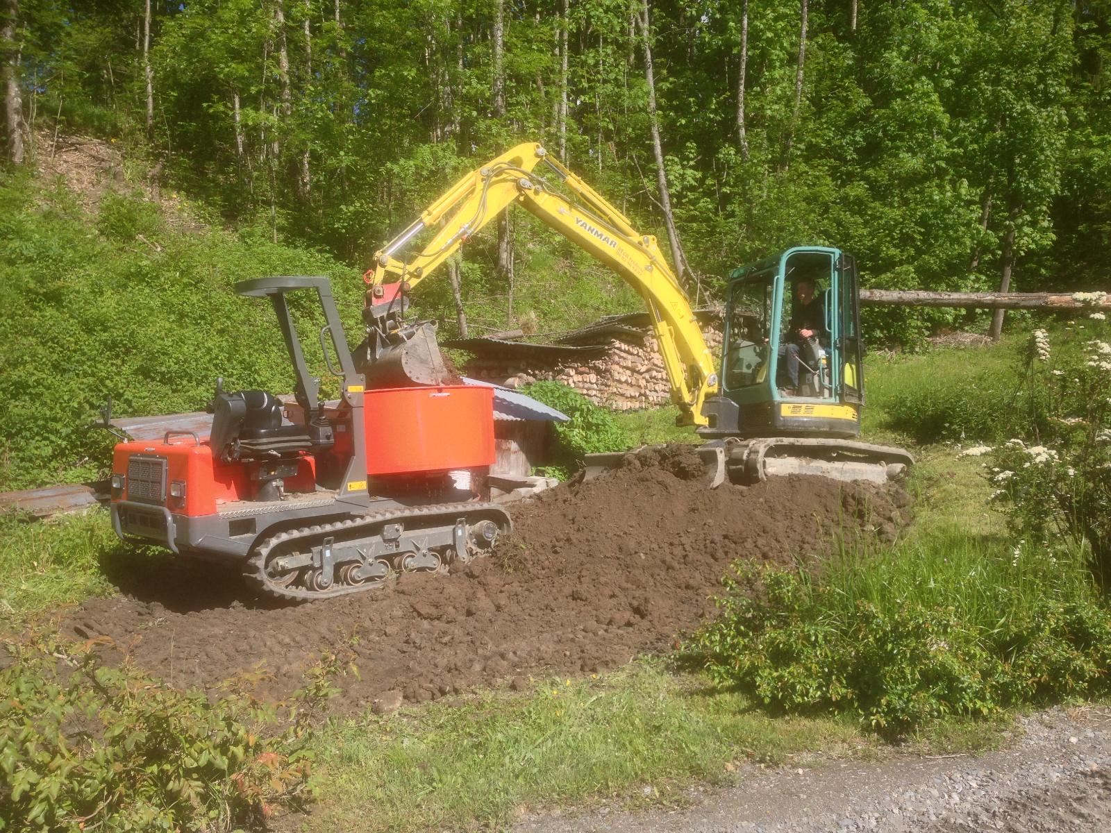 transport en espace resteint