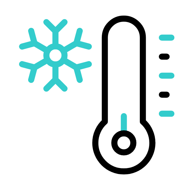 Icône animée thermomètre