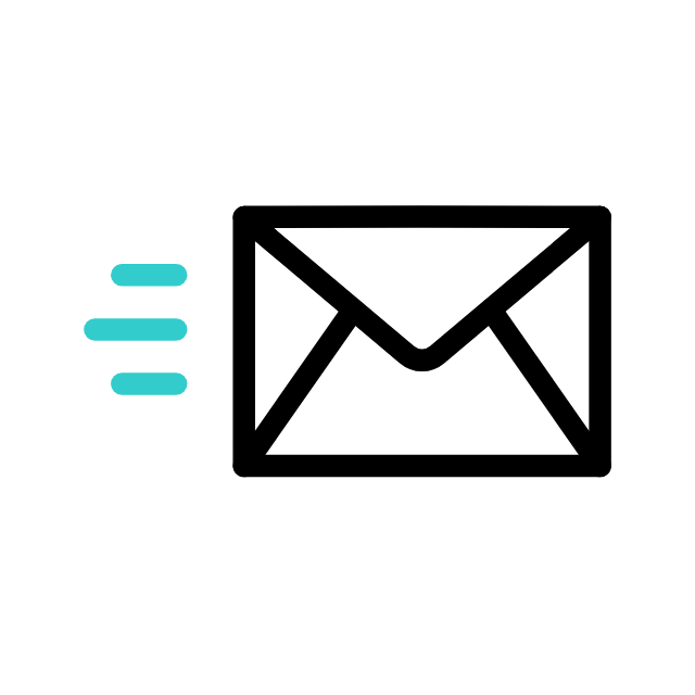 Icône animée e-mail