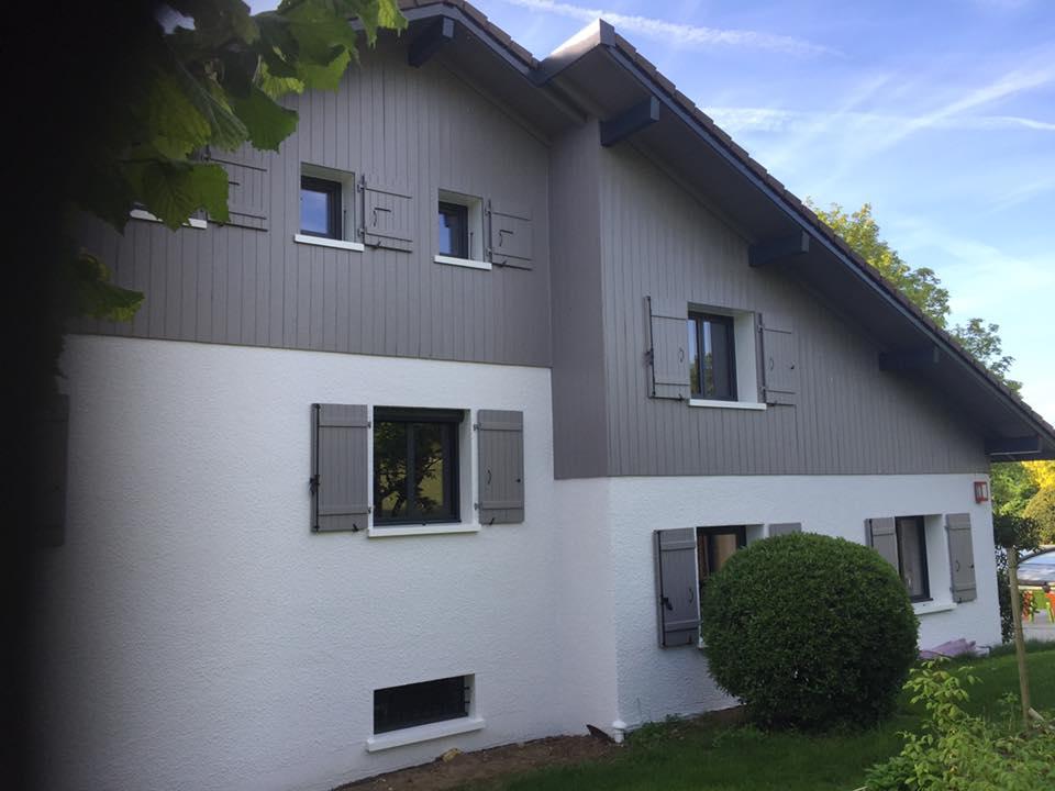 ravalement de façades à Vétraz-Monthoux