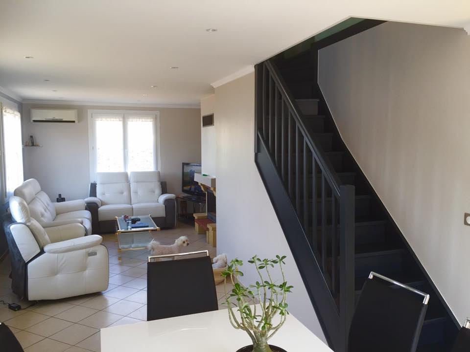 décoration d'intérieur, la pose de revêtement de sol et mur.