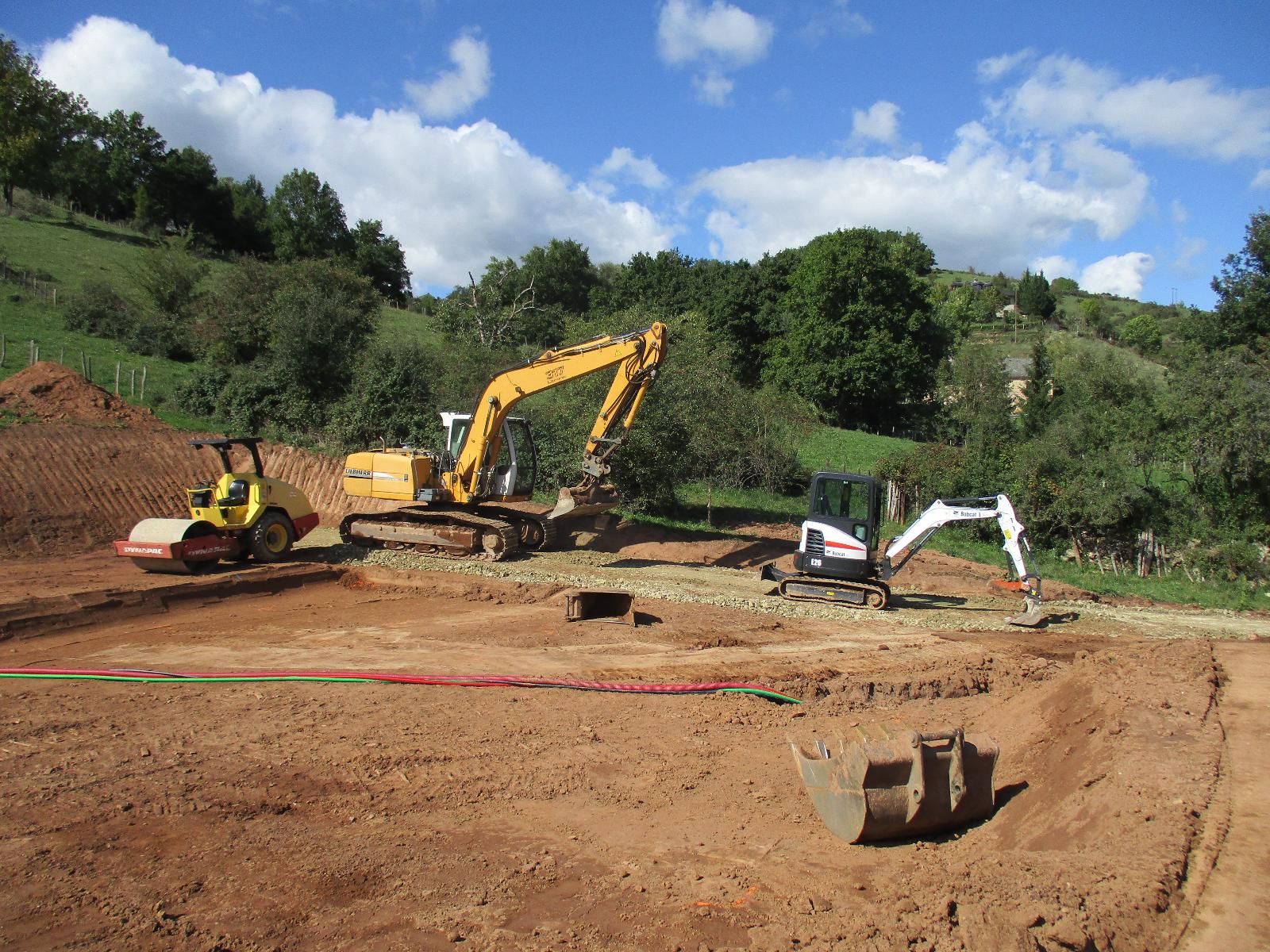 Travaux de terrassement