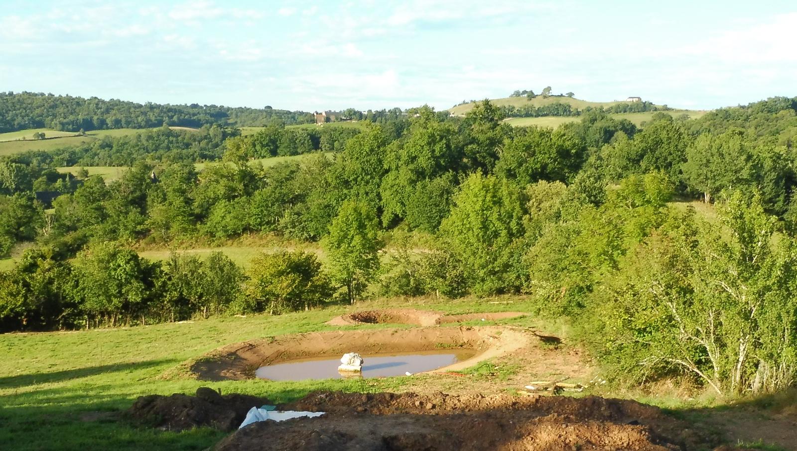 Réalisation de bassins