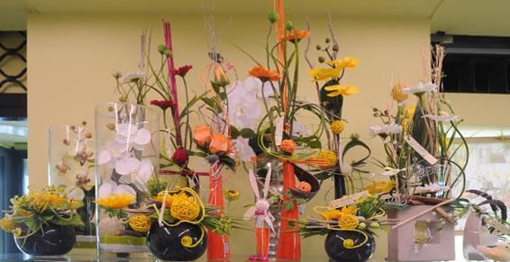 Fleurs tissu - Saint-Etienne