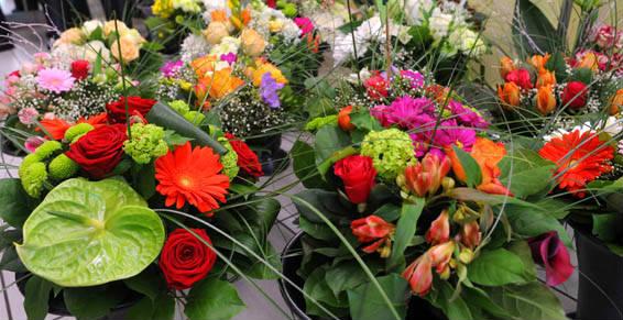Bouquets ronds proposés tous les jours