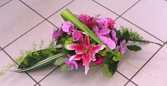 Composition de fleurs naturelles - Saint-Etienne