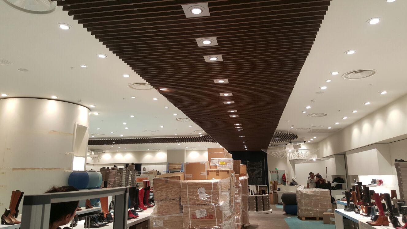 installation de lumainaire