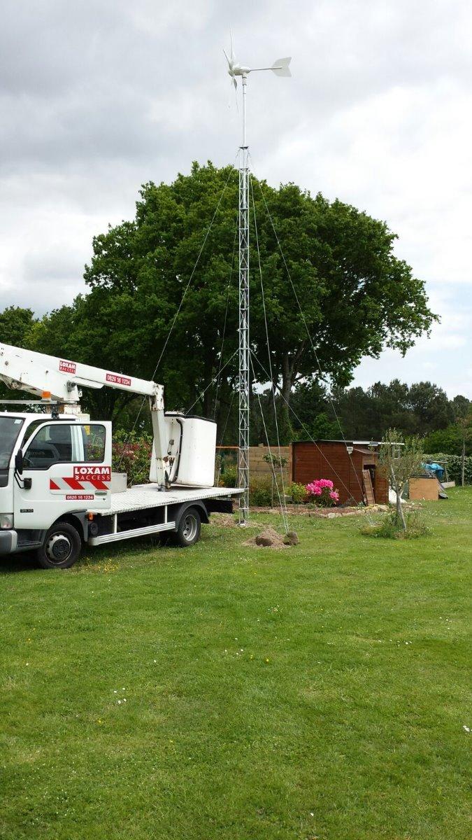 installation panneau solaire éolienne