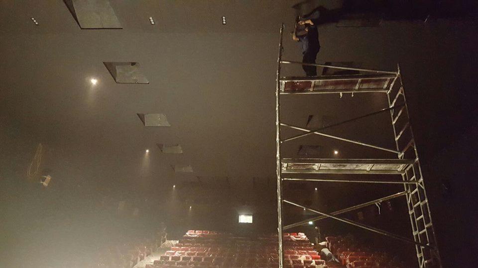 ELECTRICITE GENERALE GRAND CINEMA PARIS - CHANTIER EN COURS