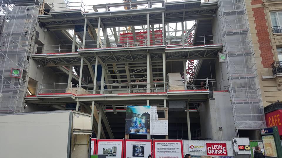 ELECTRICITE GENERALE GRAND CINEMA PARIS - CHANTIER EN COURS..