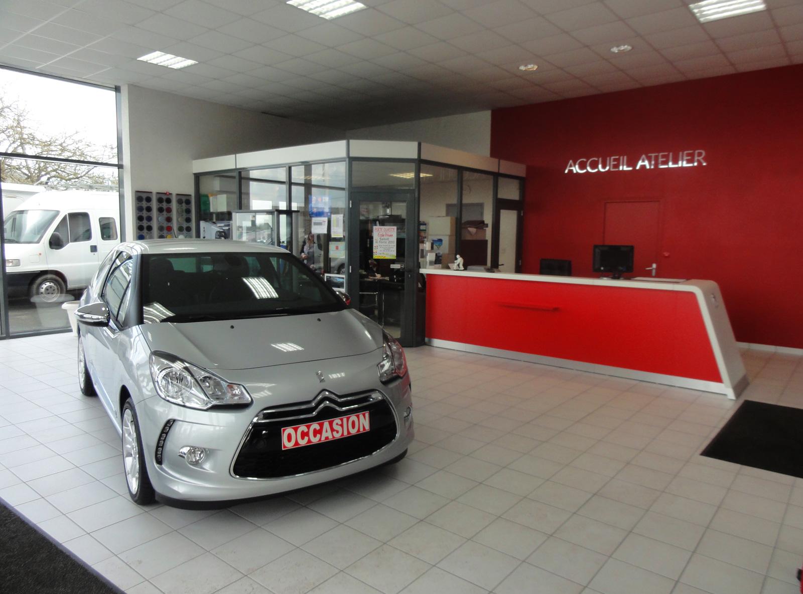 Accueil atelier garage auto